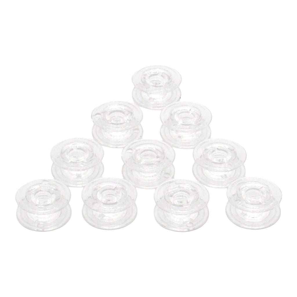 (10) Plastic One Piece Bobbins- Brother Part # 136492-001 - Central Michigan Sewing Supplies