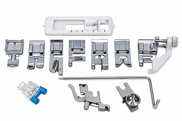 Snap-On Presser Feet Set with Super High Shank Adaptor - Kenmore (11-Piece) - Central Michigan Sewing Supplies