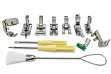 11-Piece Low Shank Presser Feet Set - Singer, Kenmore, Brother, Elna, Pfaff, Viking & More