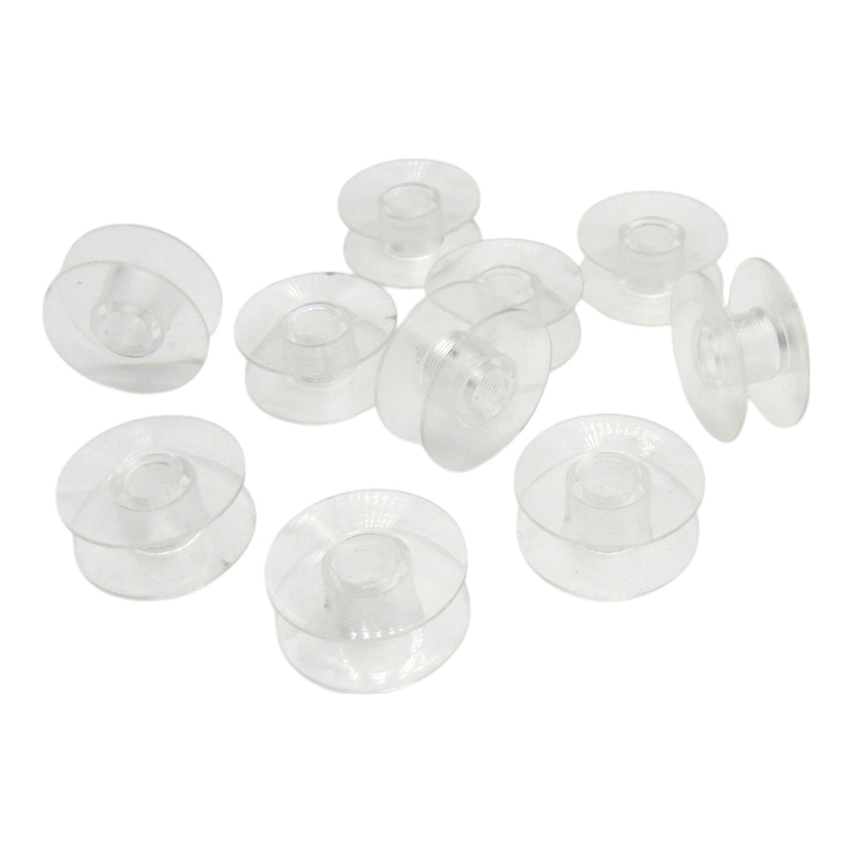 (10) Plastic One Piece Bobbins - Singer Part # 203470-P - Central Michigan Sewing Supplies