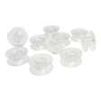 (10) Plastic One Piece Bobbins - Singer Part # 203470-P - Central Michigan Sewing Supplies