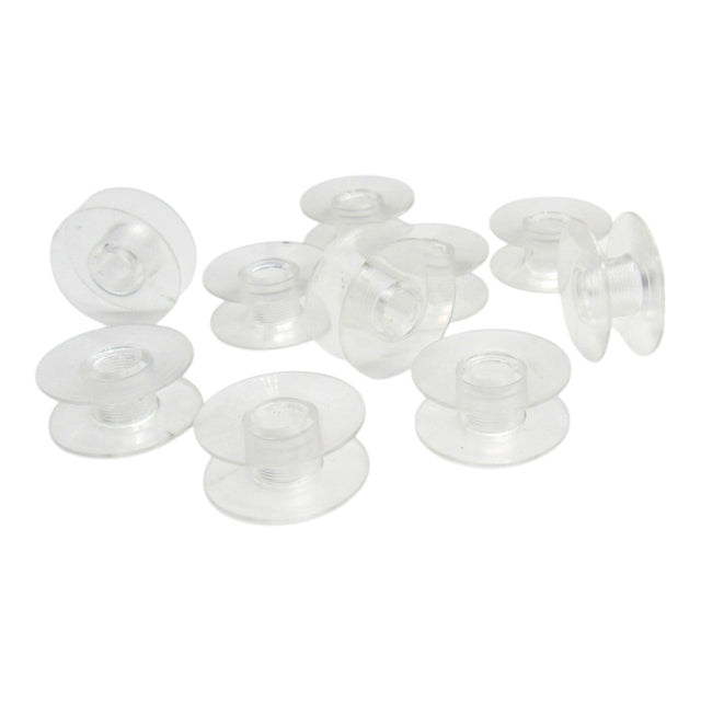 (10) Plastic One Piece Bobbins - Singer Part # 203470-P - Central Michigan Sewing Supplies