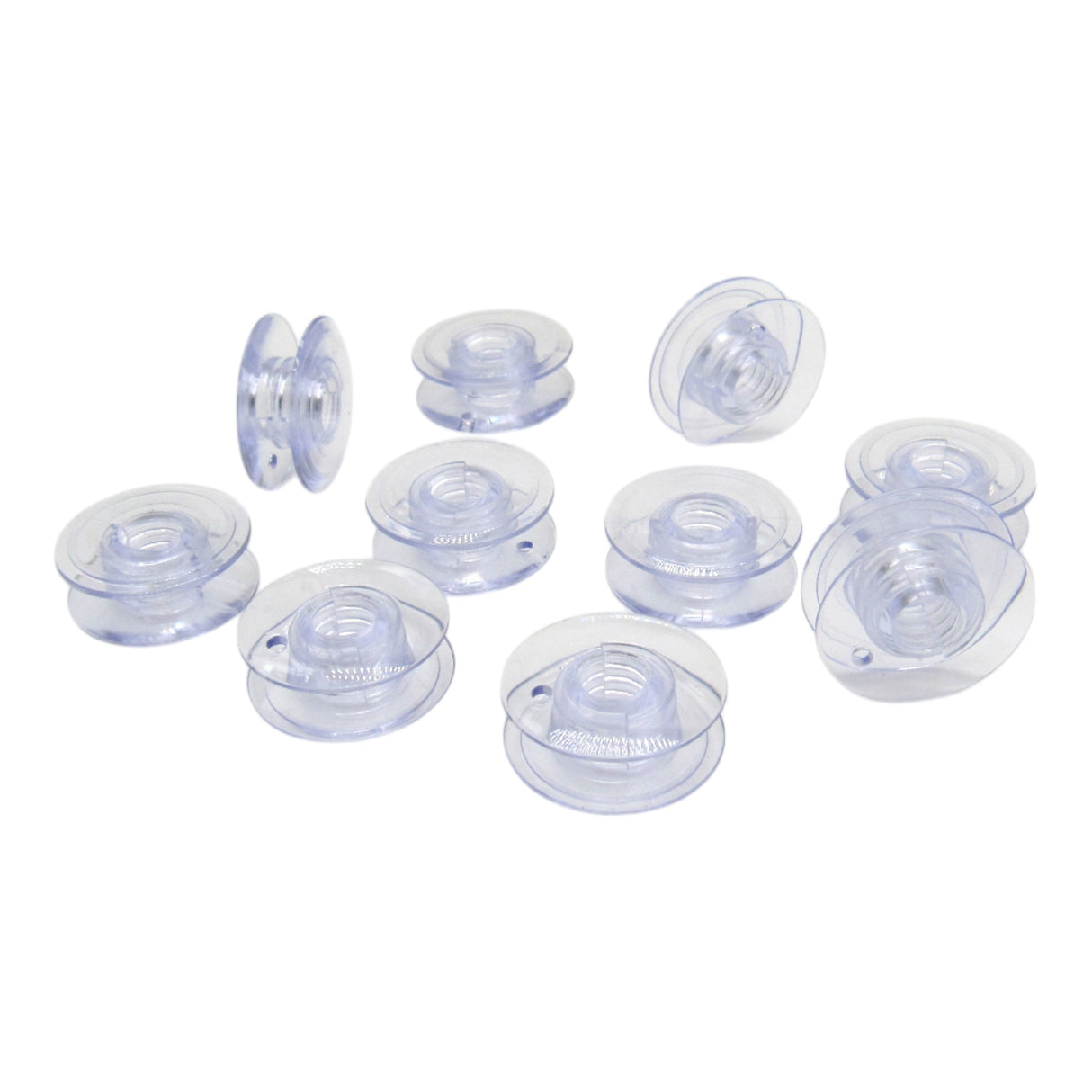 (10) Plastic Bobbins- Viking Part # 4114401 - Central Michigan Sewing Supplies