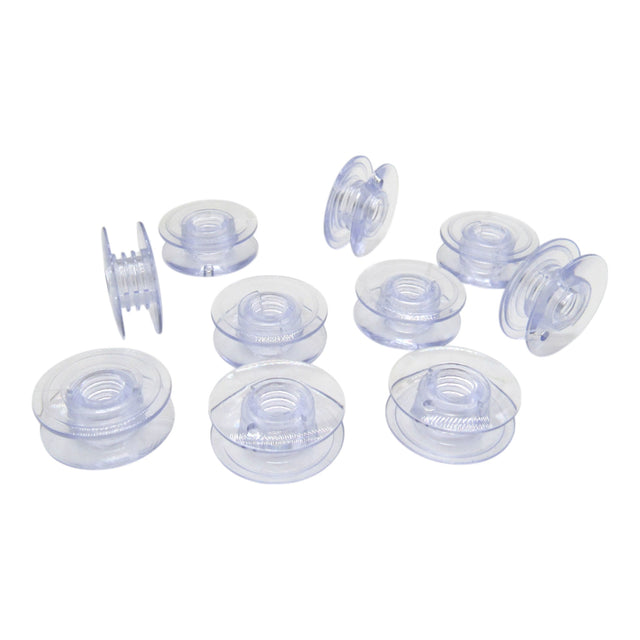 (10) Plastic Bobbins- Viking Part # 4114401 - Central Michigan Sewing Supplies