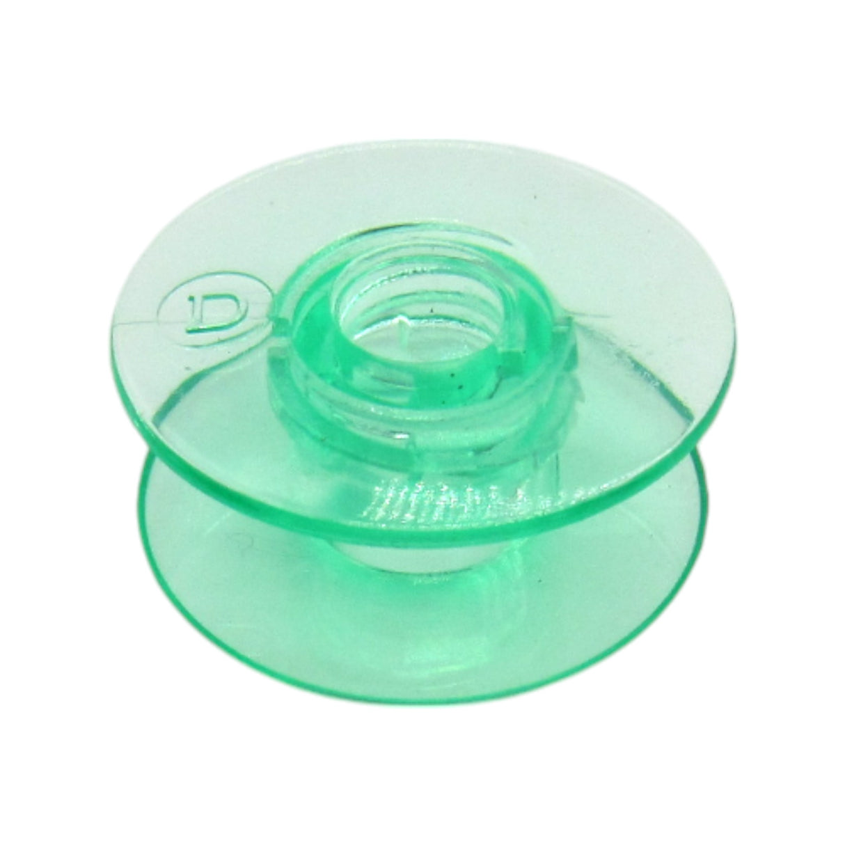 10 Plastic Green Economy Bobbins- Viking Part # 4123078-G - Central Michigan Sewing Supplies