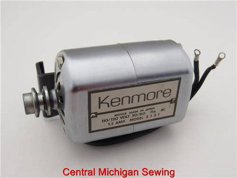 Vintage Original Kenmore Motor 1.2 AMP - Model 5151 - Central Michigan Sewing Supplies