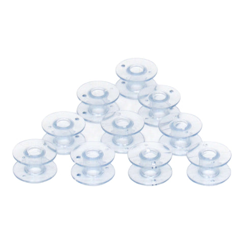 (10) Plastic Bobbins J-Style -Singer Part # 85128 - Central Michigan Sewing Supplies