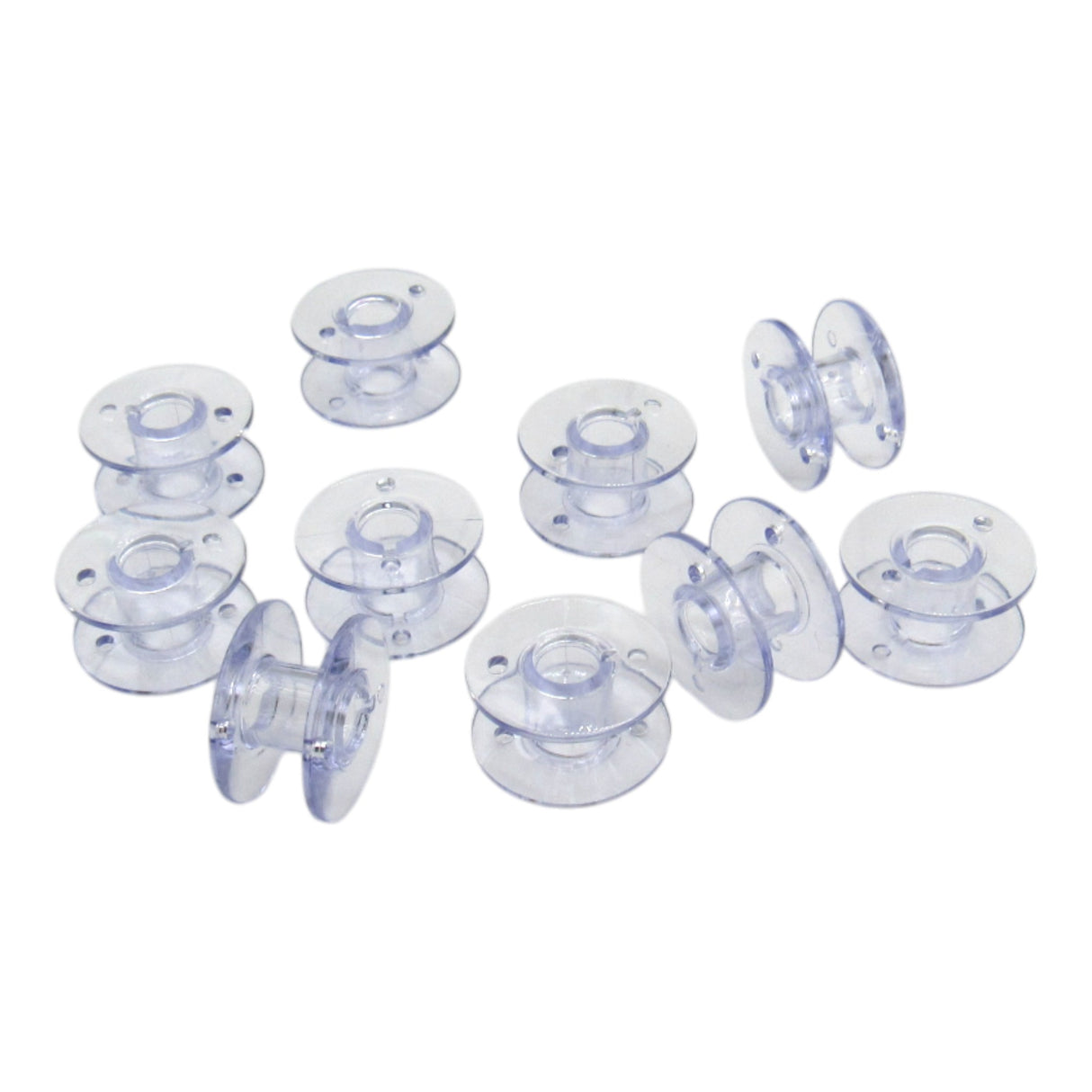 (10) Plastic Bobbins J-Style -Singer Part # 85128 - Central Michigan Sewing Supplies
