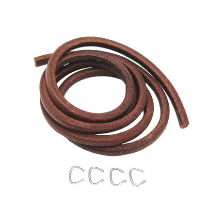 Industrial Sewing Machine Leather Belt Available in 3/16", 1/4", 5/16", 11/32" diameter - Central Michigan Sewing Supplies