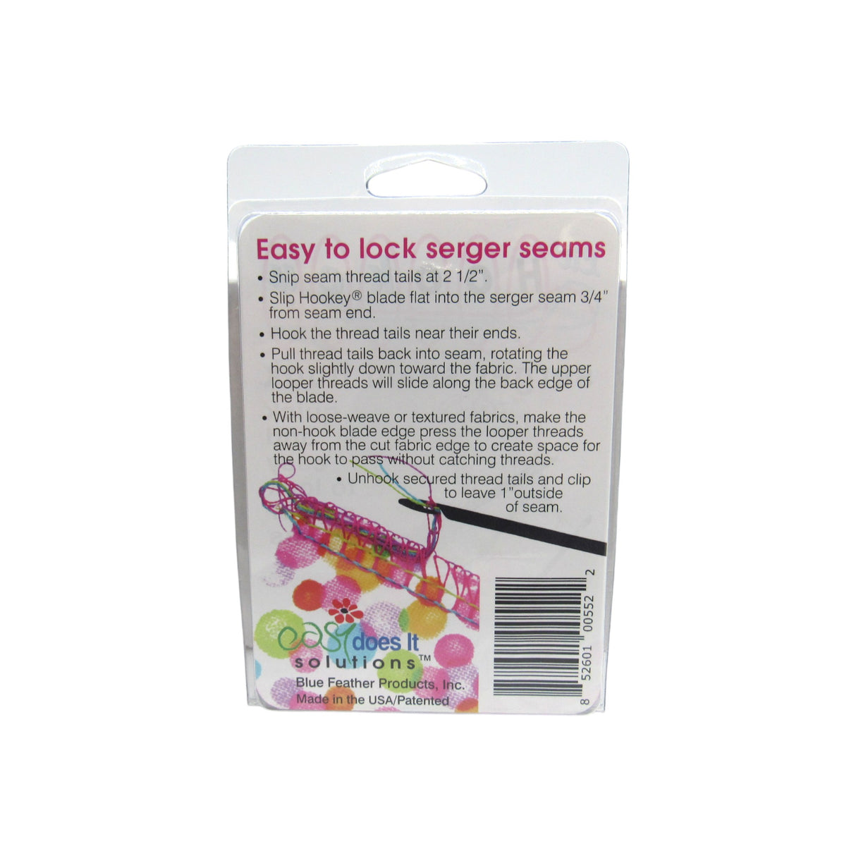 Hookey Serger Seam Hook - Central Michigan Sewing Supplies