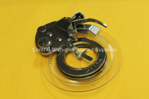 Decorative Daisy Flower Stitch Presser Foot For Low Shank ZigZag Machines