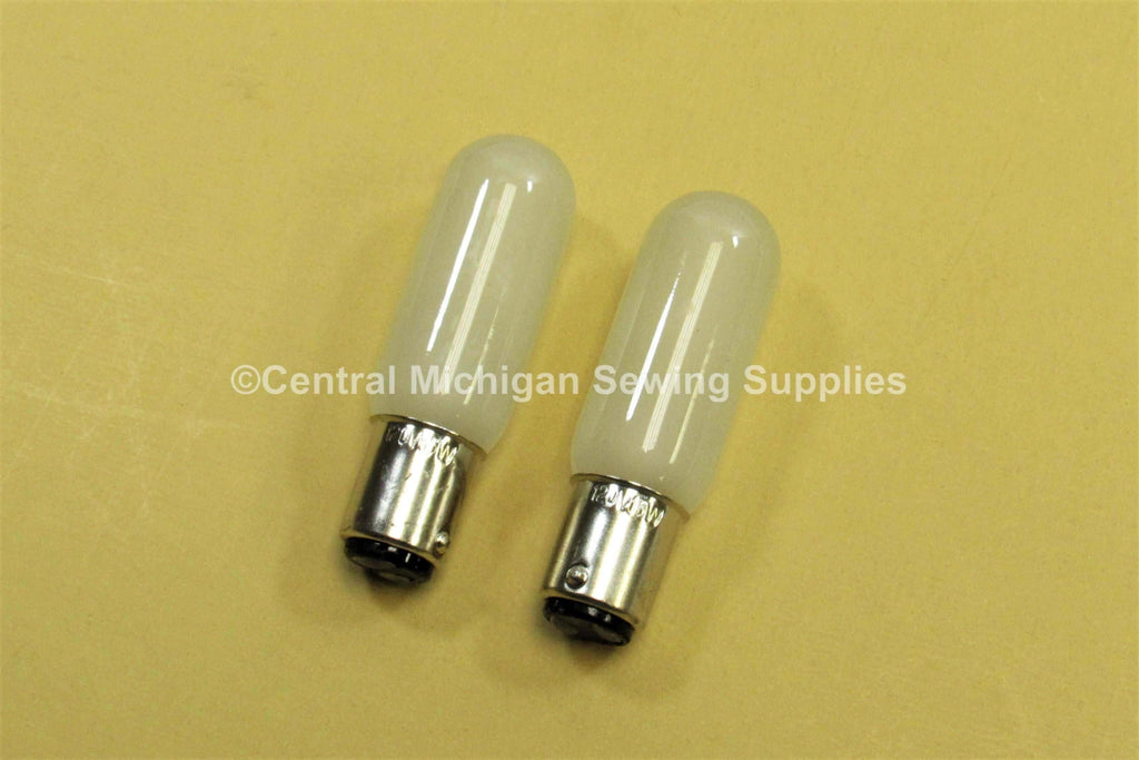 Light Bulbs Push in Type 15 Watt 120 Volt - Elna Part # 444100 – Central  Michigan Sewing Supplies Inc.
