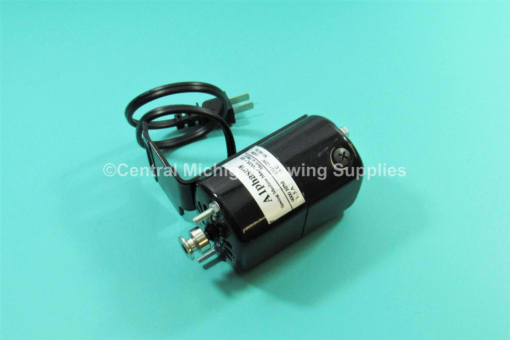 Alphasew Sewing Machine Motor 9000 RPM L-Bracket 1.5 AMP #NA35L-HS –  Central Michigan Sewing Supplies Inc.