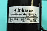 Alphasew Sewing Machine Motor 9000 RPM L-Bracket 1.5 AMP #NA35L-HS - Central Michigan Sewing Supplies