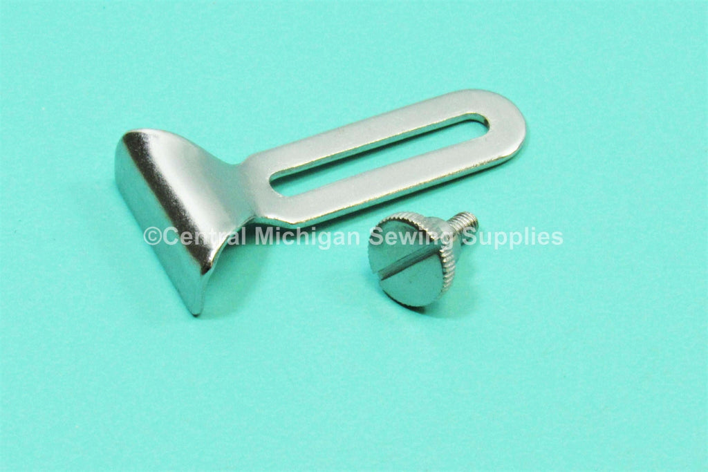 Cloth Guide & Thumb Screw Will Fit Models 15, 27, 28, 66, 99, 201, 221 - Central Michigan Sewing Supplies