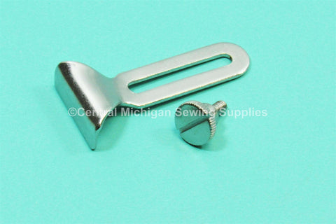 Cloth Guide & Thumb Screw Will Fit Models 15, 27, 28, 66, 99, 201, 221 - Central Michigan Sewing Supplies