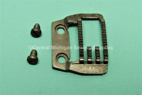 Necchi Sewing Machine BU Mira Feed Dog & Screws - Central Michigan Sewing Supplies