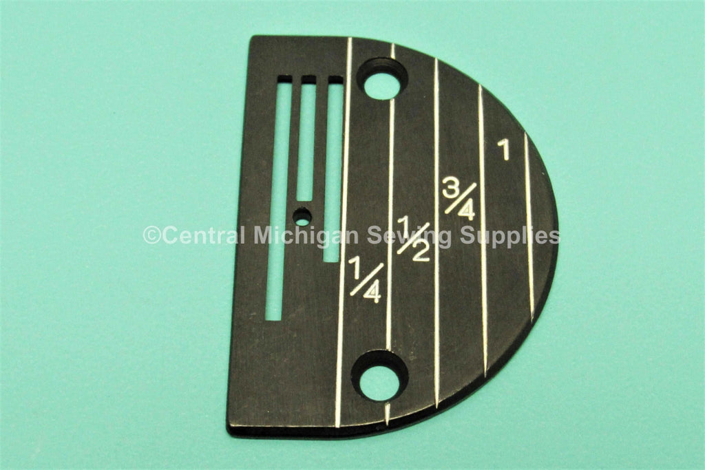 Needle Plate With Line Gauge - Singer Part # 12482