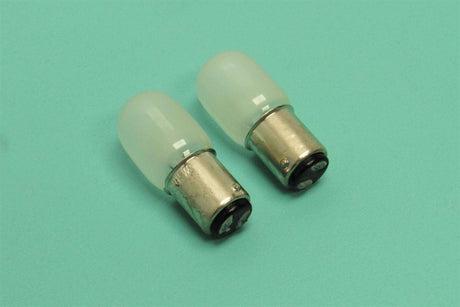 Light Bulb 15 watt, 5/8'' Base, Small Glass, Push in Style - Part # 4PCW - Central Michigan Sewing Supplies