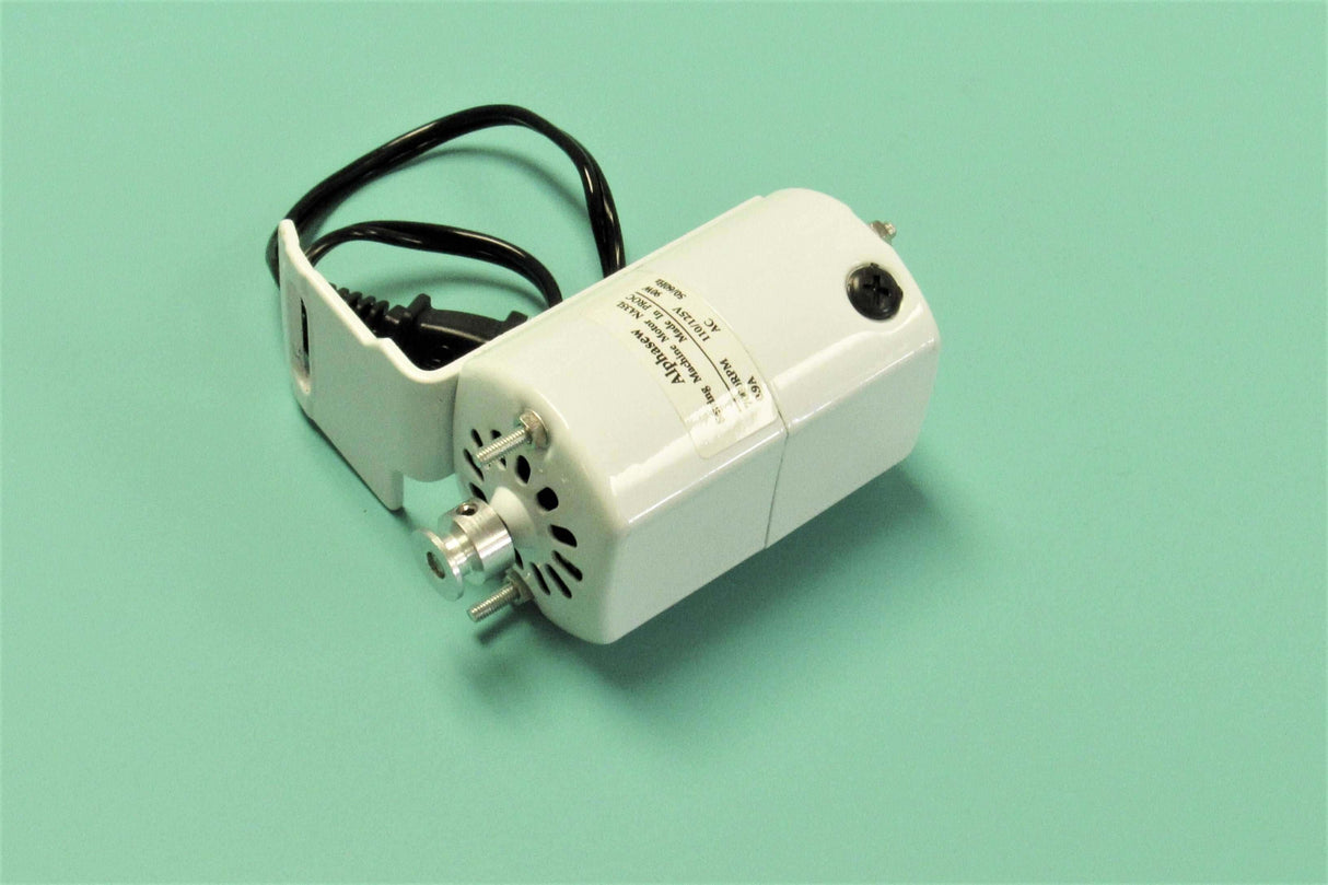 Alphasew Sewing Machine Motor 7000 Rpm L-BRACKET .9 Amp - Central Michigan Sewing Supplies