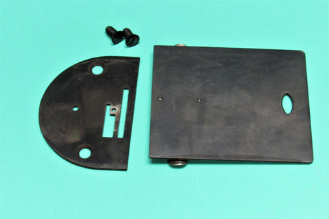 Original Blackside Bobbin Cover & Needle Plate - Fits 15-87, 15-88, 15-90, 15-91 - Central Michigan Sewing Supplies