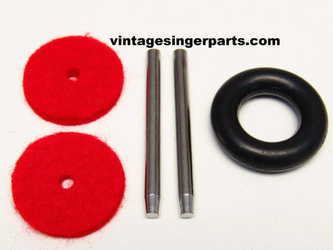 Metal Spool Pin Kit Fits Singer Models 15, 27, 28, 66, 99, 192, 206, 306 - Central Michigan Sewing Supplies