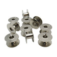 Bernina Necchi Metal Bobbins (10-Pack) - No Holes - Part # 530761 - Central Michigan Sewing Supplies