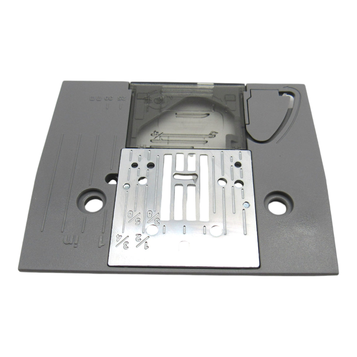 Replacement ZigZag Needle Plate Complete - Brother Part # XE9328201 - Central Michigan Sewing Supplies