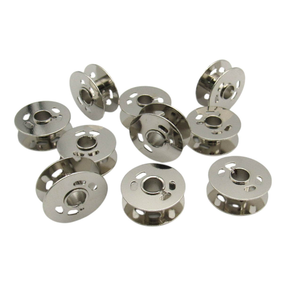(10) Metal Bobbins -Singer Part # 283395 - Central Michigan Sewing Supplies