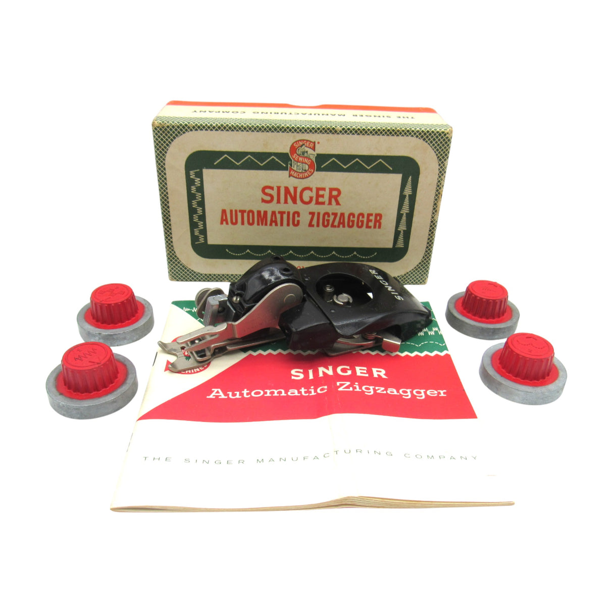 Singer Sewing Machine Slant Needle Automatic Zigzagger Attachment - Part # 161103 - Central Michigan Sewing Supplies