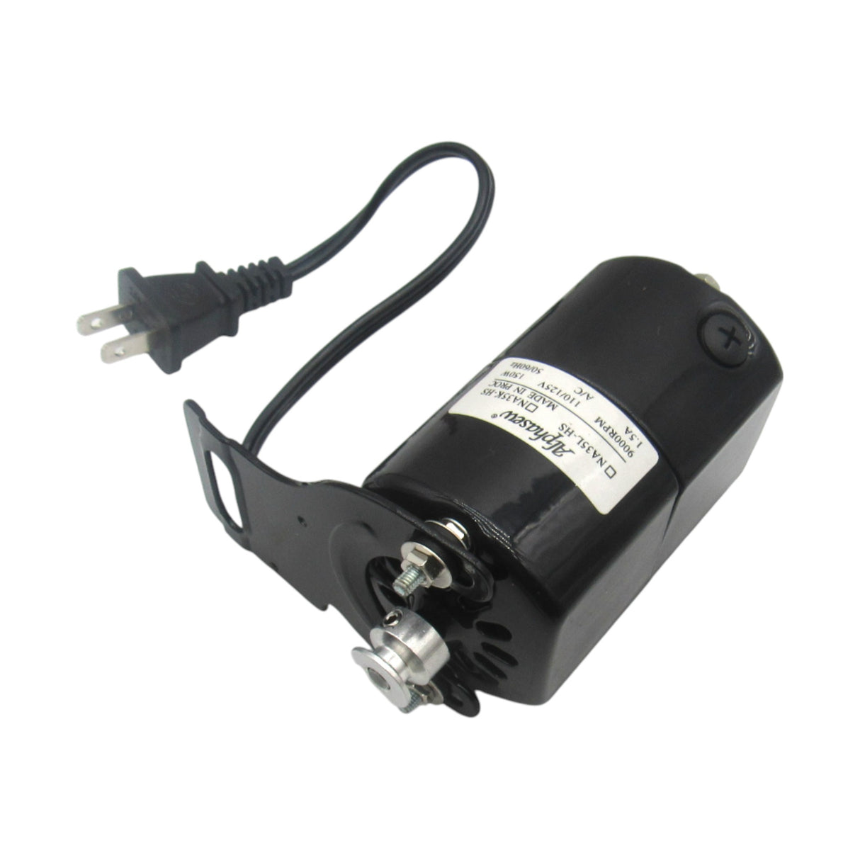 Alphasew Sewing Machine Motor 9000 RPM K-Bracket 1.5 AMP #NA35K-HS - Central Michigan Sewing Supplies