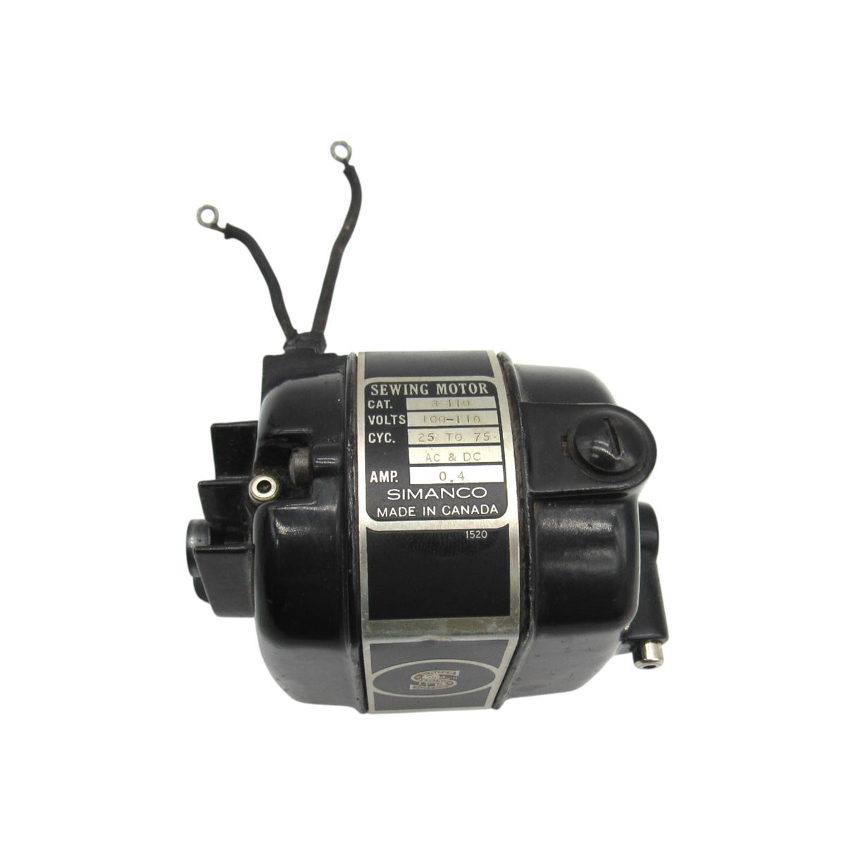 Singer Model 221 Featherweight Motor 100-110V 0.4 AMP - Central Michigan Sewing Supplies