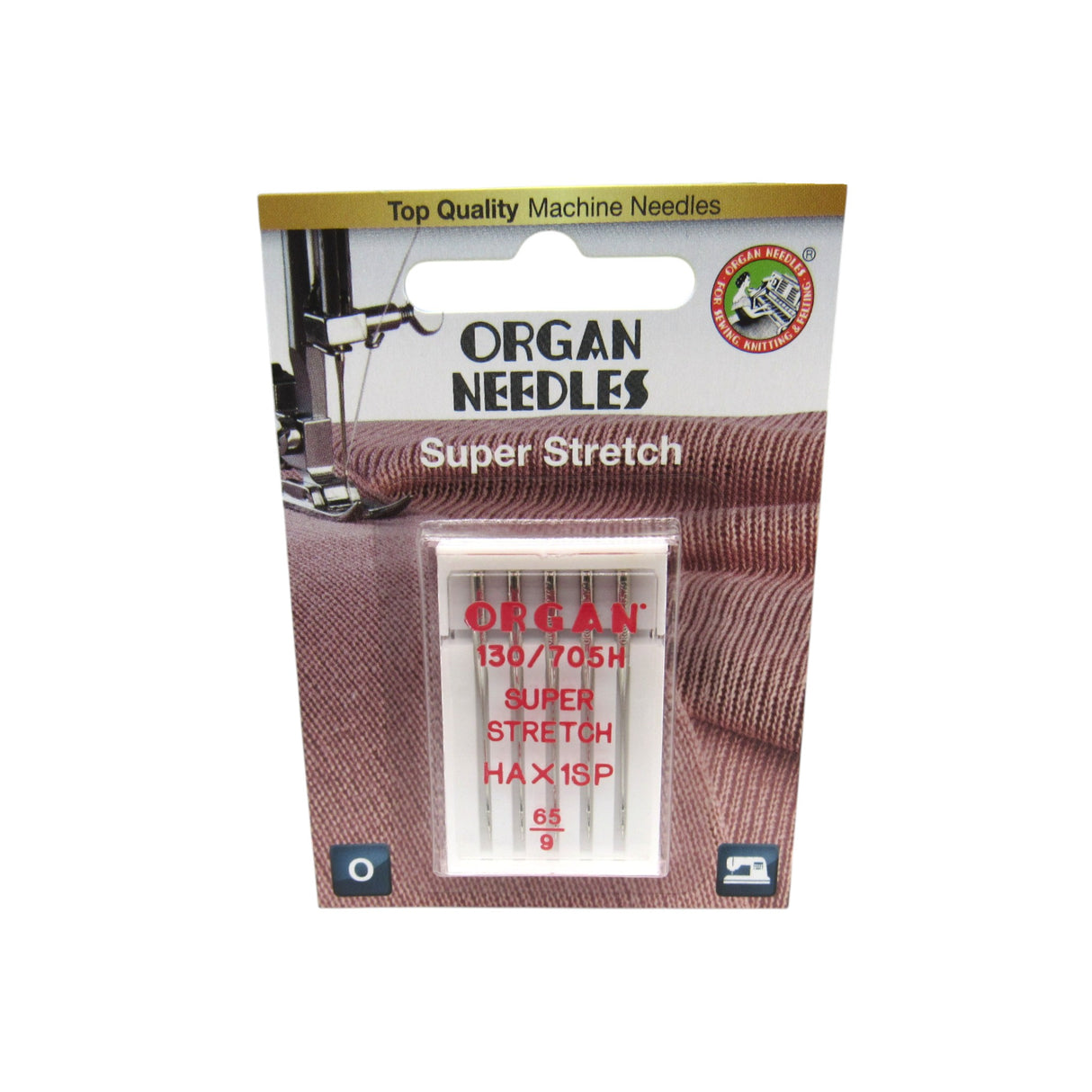Organ Super Stretch Needles 15x1SP - 5 Pack - Central Michigan Sewing Supplies