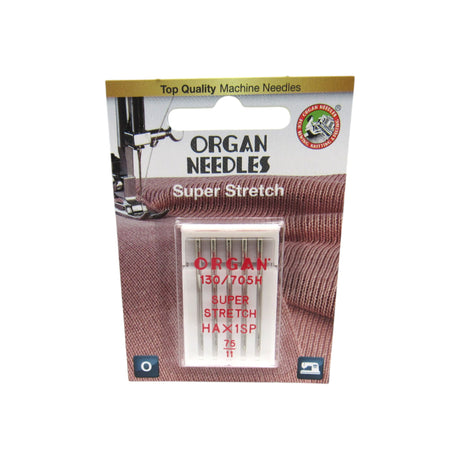 Organ Super Stretch Needles 15x1SP - 5 Pack - Central Michigan Sewing Supplies