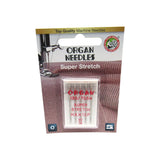 Organ Super Stretch Needles 15x1SP - 5 Pack - Central Michigan Sewing Supplies