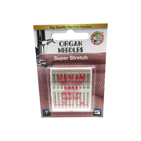 Organ Super Stretch Needles 15x1SP - 5 Pack - Central Michigan Sewing Supplies