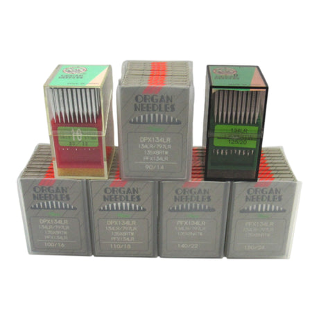 Organ Industrial Leather Point Needles 135X8 DPx134LR - Multi-System (10-Pack) - Central Michigan Sewing Supplies