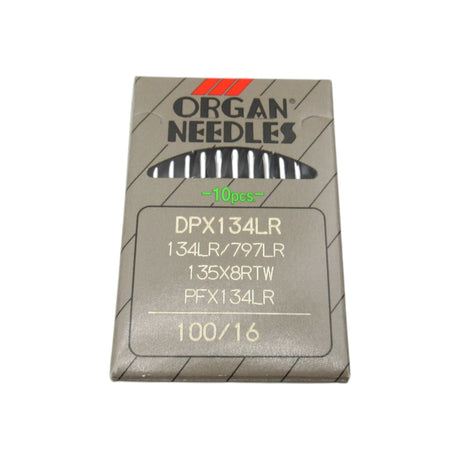 Organ Industrial Leather Point Needles 135X8 DPx134LR - Multi-System (10-Pack) - Central Michigan Sewing Supplies