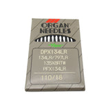 Organ Industrial Leather Point Needles 135X8 DPx134LR - Multi-System (10-Pack) - Central Michigan Sewing Supplies