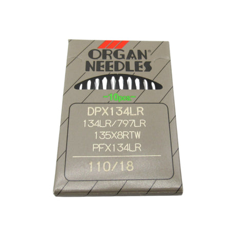 Organ Industrial Leather Point Needles 135X8 DPx134LR - Multi-System (10-Pack) - Central Michigan Sewing Supplies