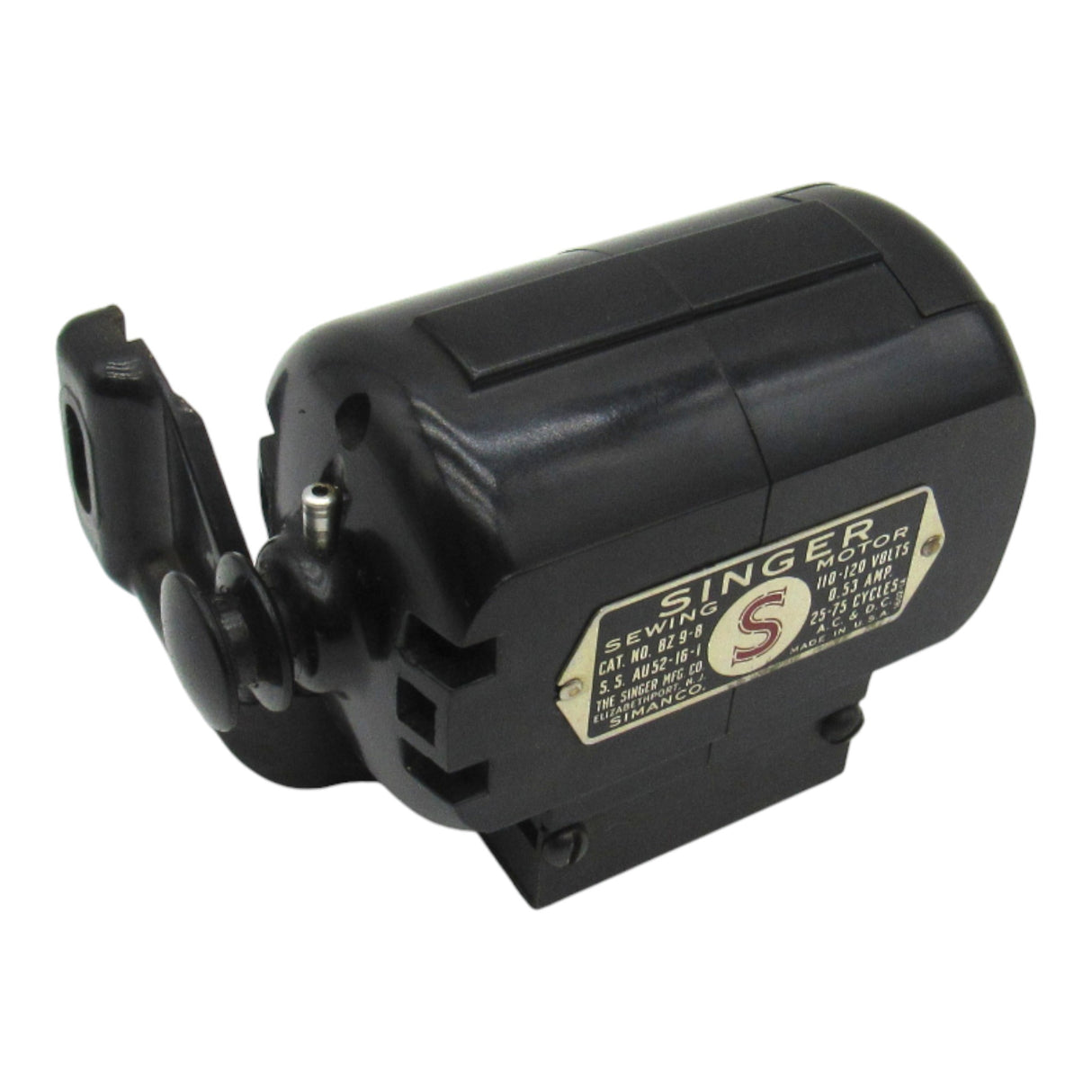 Vintage Original Singer Motor BZ 9-8