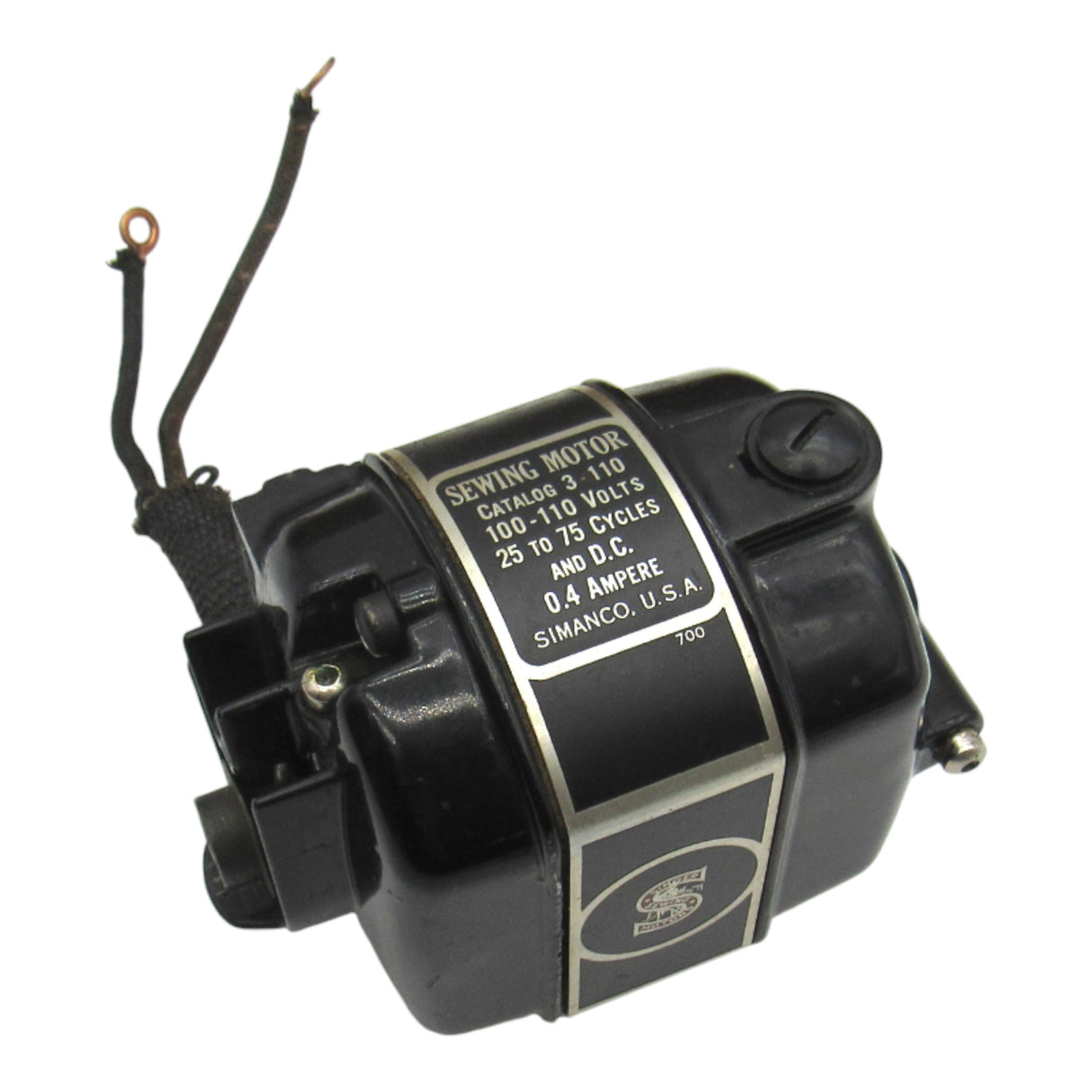 Singer Model 221 Featherweight Motor 100-110V 0.4 AMP