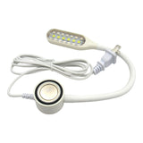 Flexible Gooseneck LED Work Light with Magnetic Base - Central Michigan Sewing Supplies