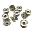 Industrial Metal Bobbins (10 Pack) - Singer Part # 233939 - G Style Closed Type - Singer Consew Durkopp - Central Michigan Sewing Supplies