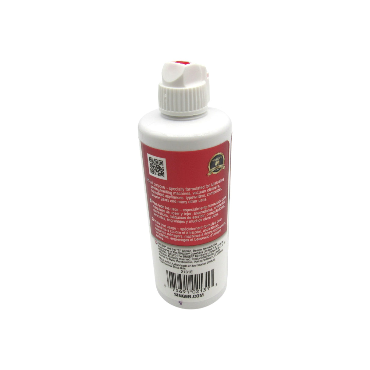 All Purpose Sewing Machine Oil - Singer Brand #S2131 - Central Michigan Sewing Supplies