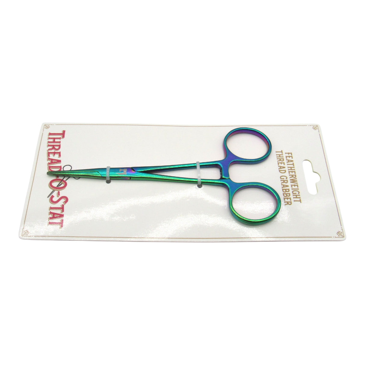 Thread-O-Stat Iridescent Green Thread Grabber