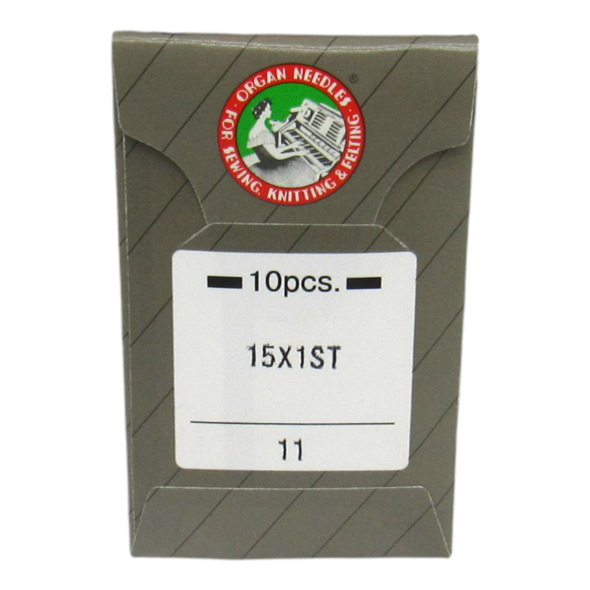 Organ Machine Embroidery Needles 15X1ST - Chrome - 10 Pack - Central Michigan Sewing Supplies