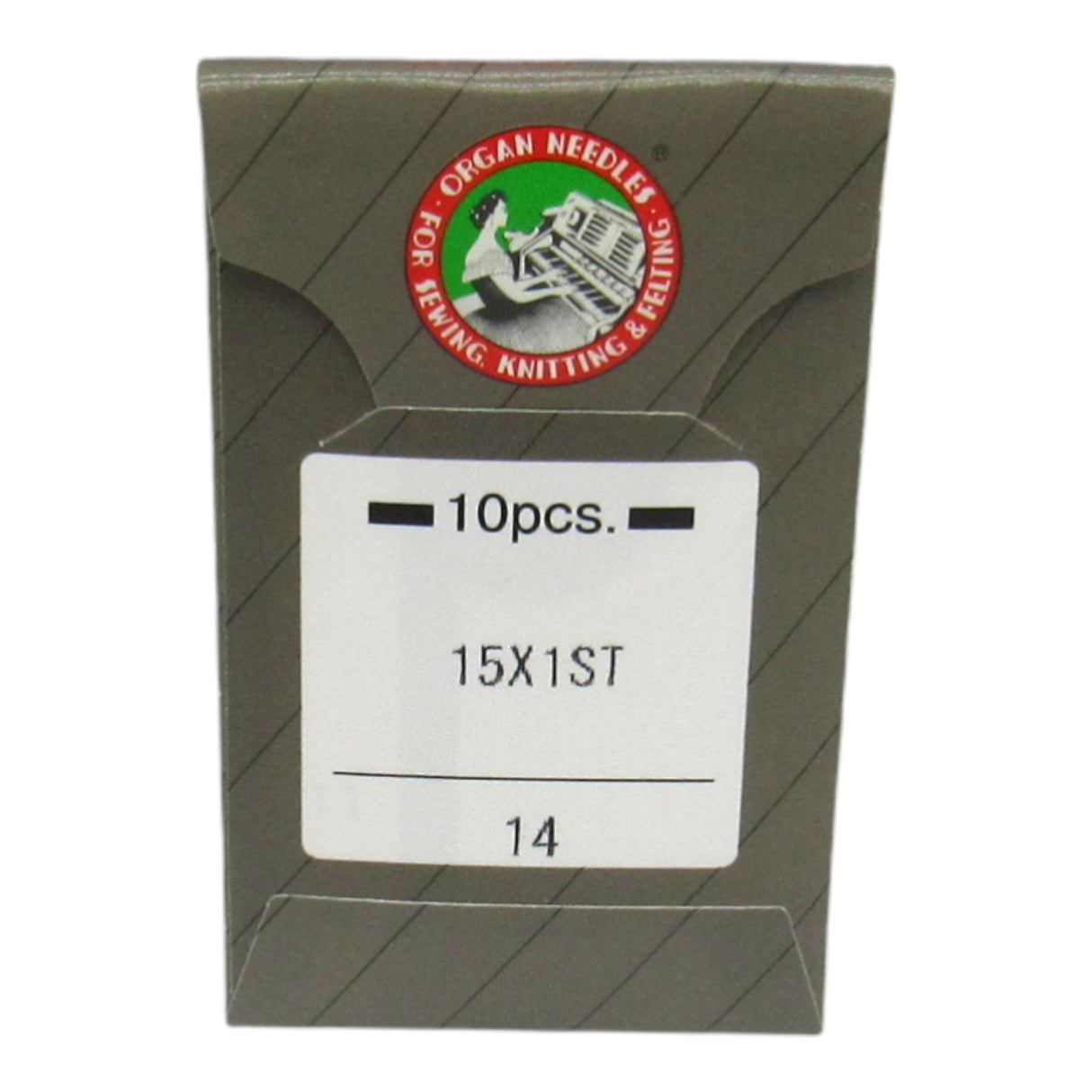 Organ Machine Embroidery Needles 15X1ST - Chrome - 10 Pack - Central Michigan Sewing Supplies