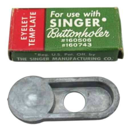 Singer Buttonholer Eyelet Template – Part #161231 | Vintage Original - Central Michigan Sewing Supplies