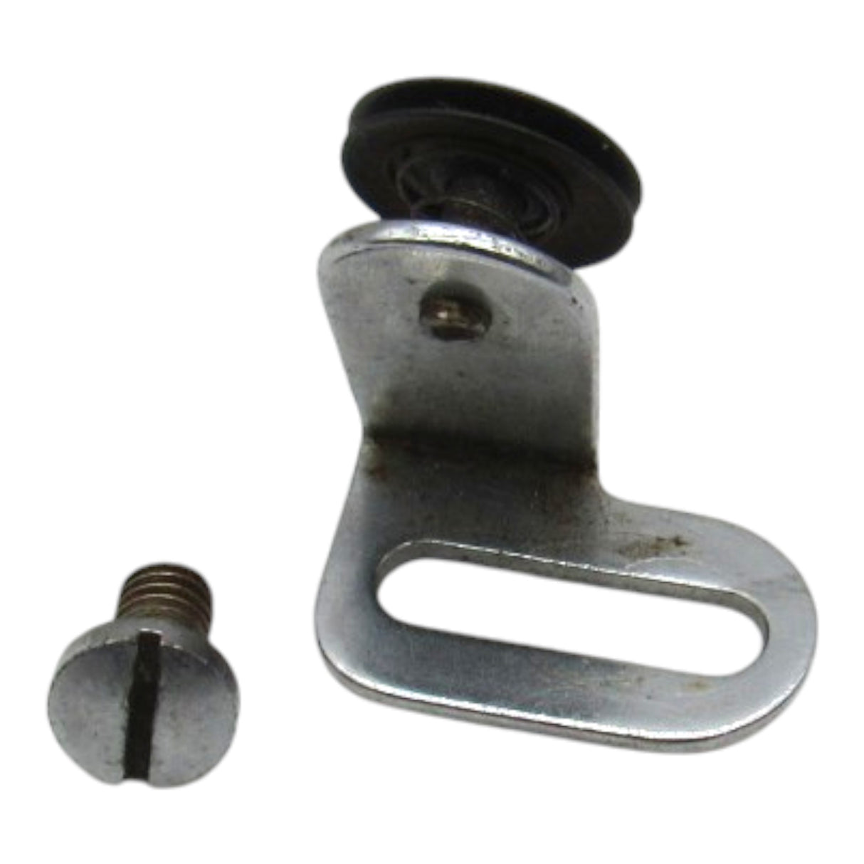 Original Bobbin Winder Thread Guide with Mounting Screw - Fits Pfaff Model 130 - Central Michigan Sewing Supplies